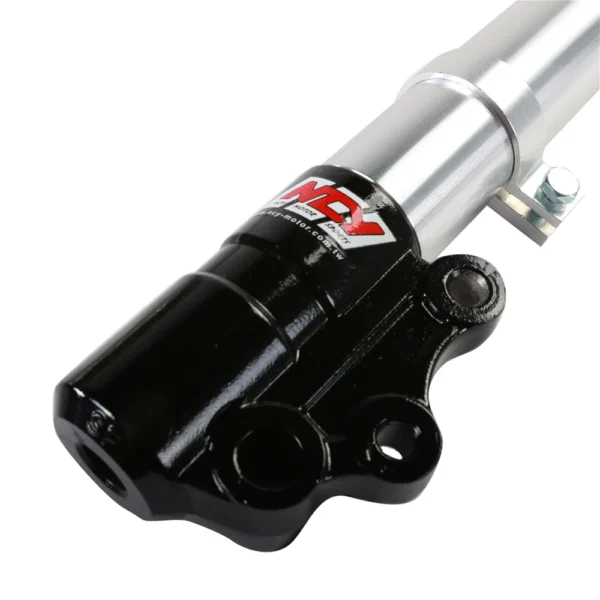27mm NCY Front Forks (Silver) for Buddy 50, Roughhouse 50 - Image 3
