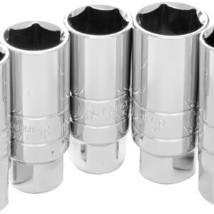 PERFORMANCE TOOL 5 PC SPARK PLUG SOCKET SET