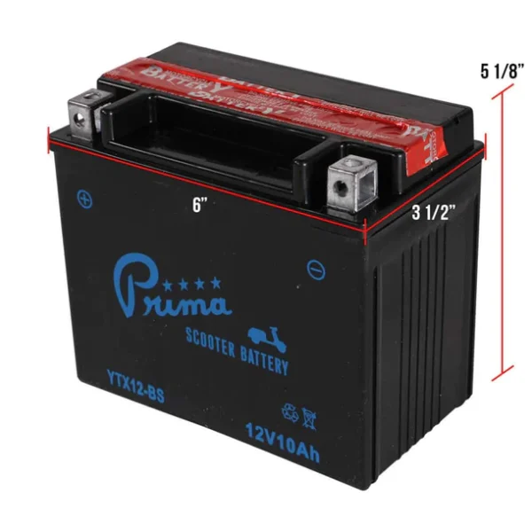 Prima YTX12-BS Battery