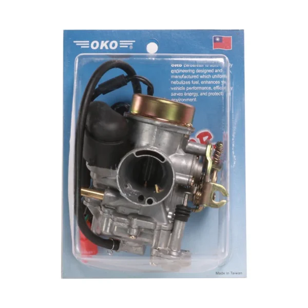 OKO Brand 24mm Carburetor with Electric Choke and Accelerator Pump - Image 2