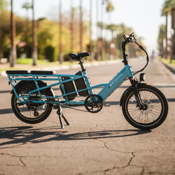 Lectric XPedition2 Stratus White Long-Range Dual-Battery eBike